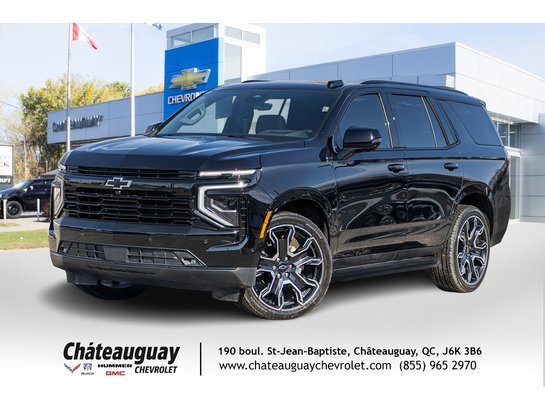 Chevrolet Tahoe 4WD 4dr RST 2025 Noir
