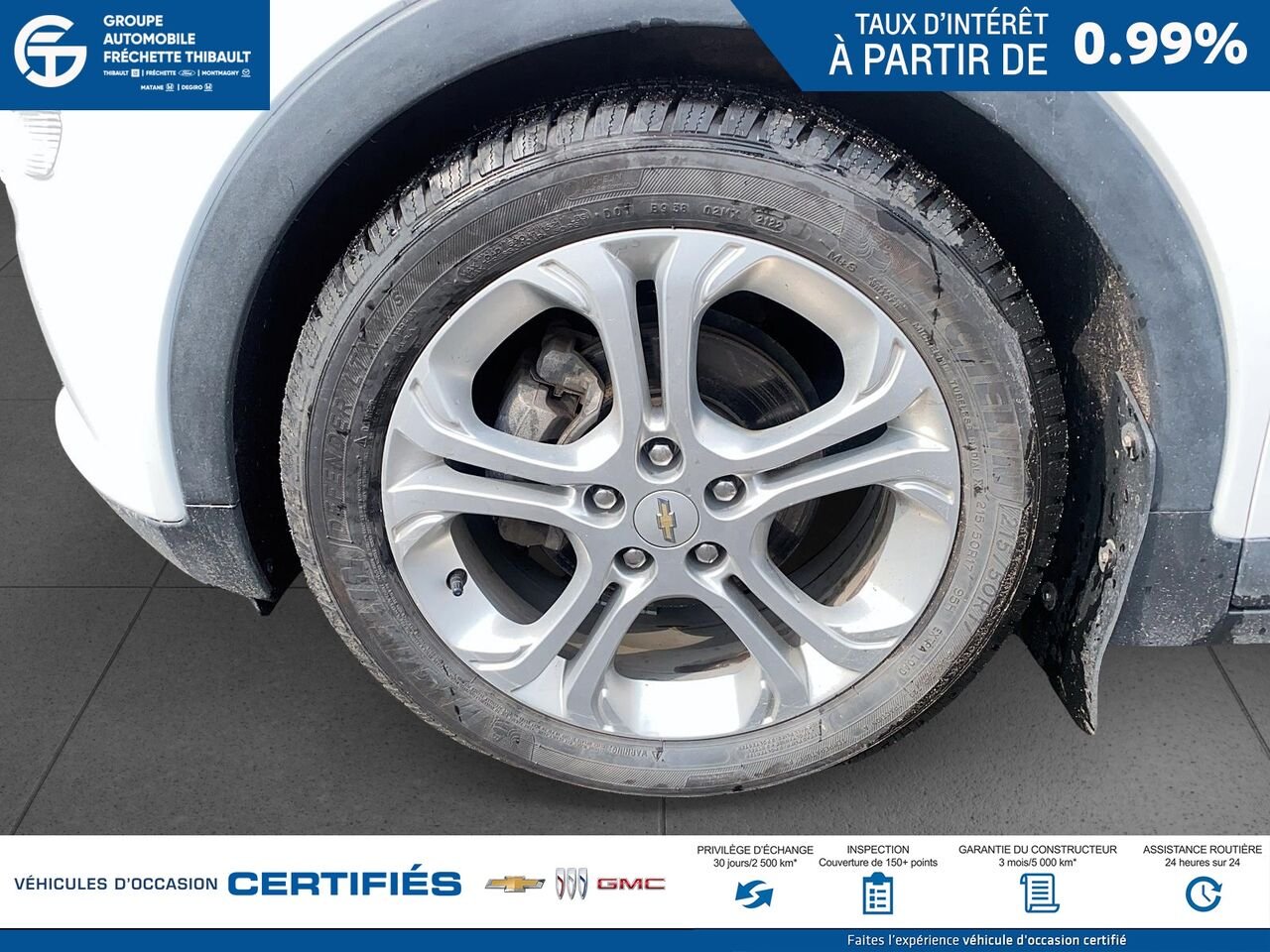 2021 CHEVROLET BOLT EV LT Familiale 5 portes LT White Montmagny - photo #5