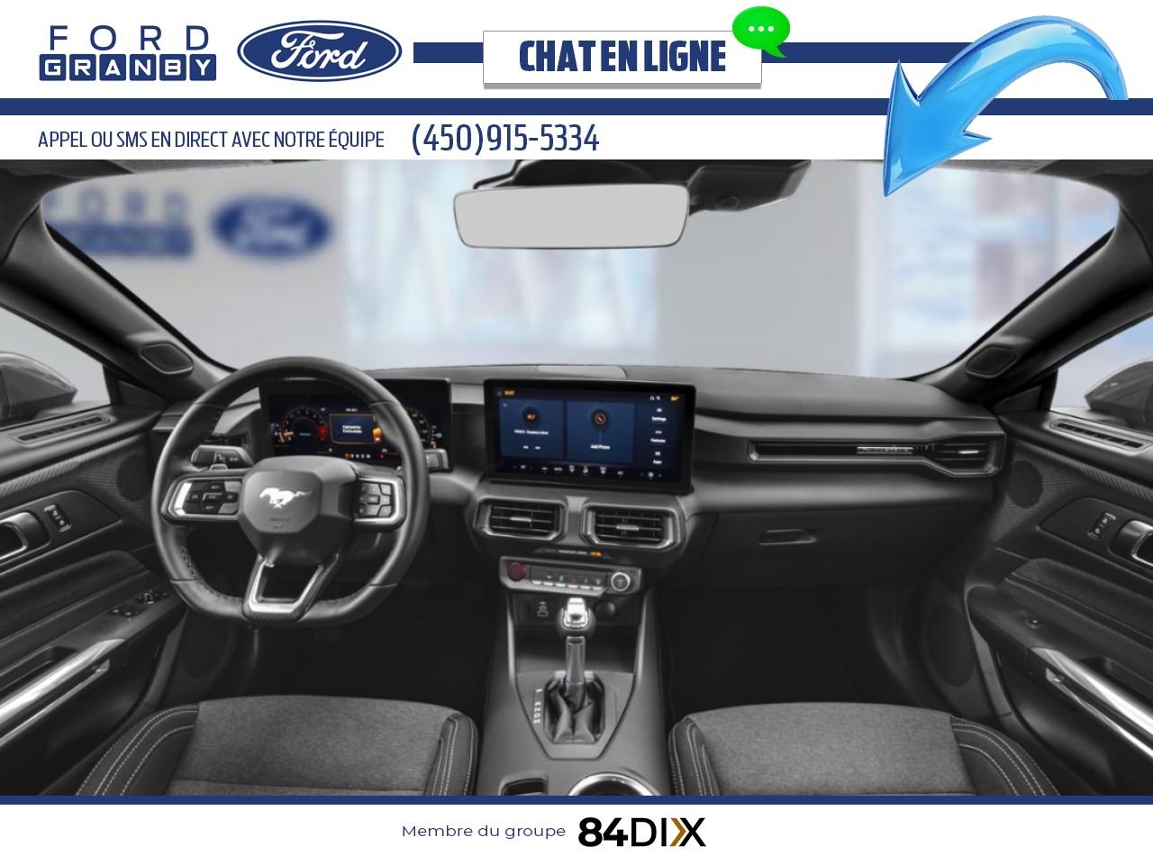 Ford Mustang 2025 Noir ombre Granby - photo #9