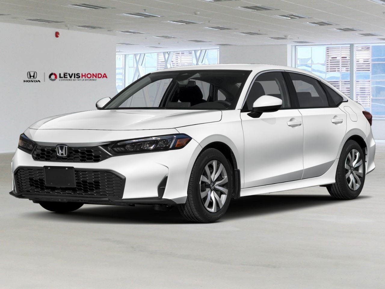HONDA Civic Berline 2026 Blanc platine nacré Lévis - photo #0