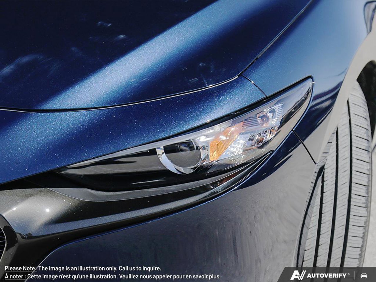 2026 Mazda Mazda3 Sport JM1BPBLL6T1885924 Deep Crystal Blue Mica Mirabel - photo #9