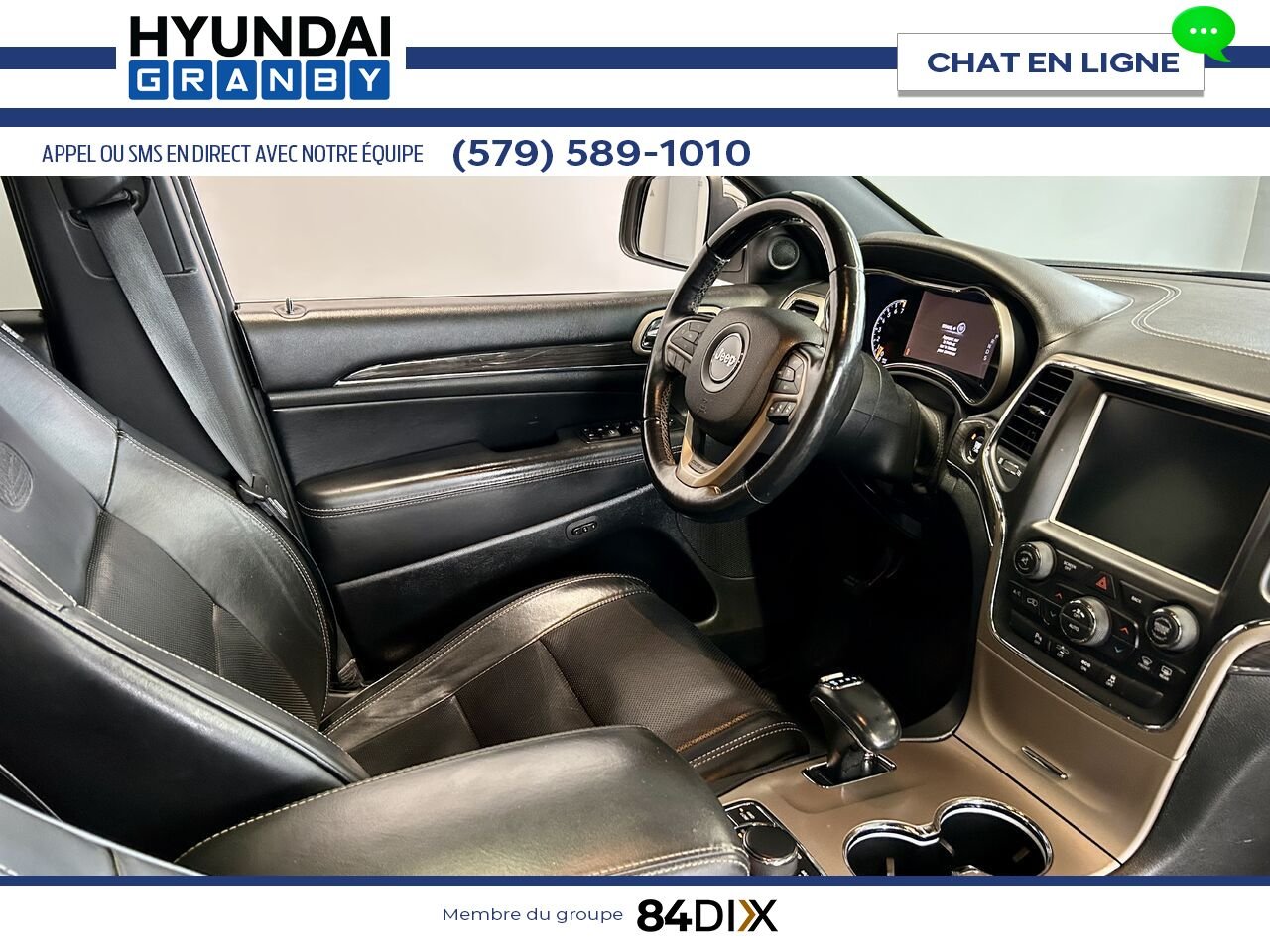 Jeep Grand Cherokee 2015 Blanc Granby - photo #21