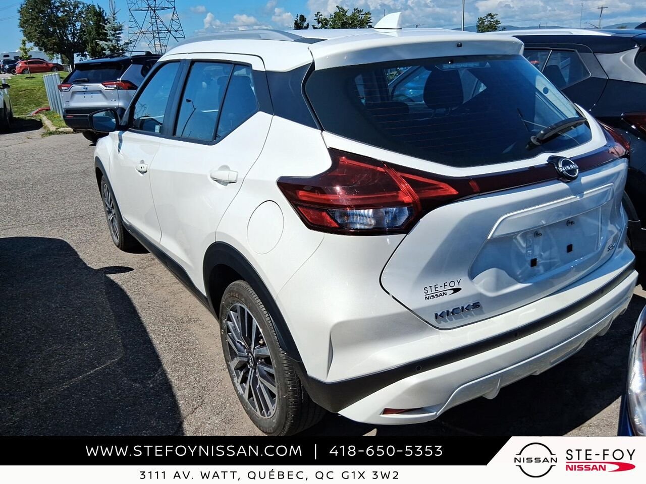 2024 Nissan Kicks SV TA White Ste-Foy - photo #1