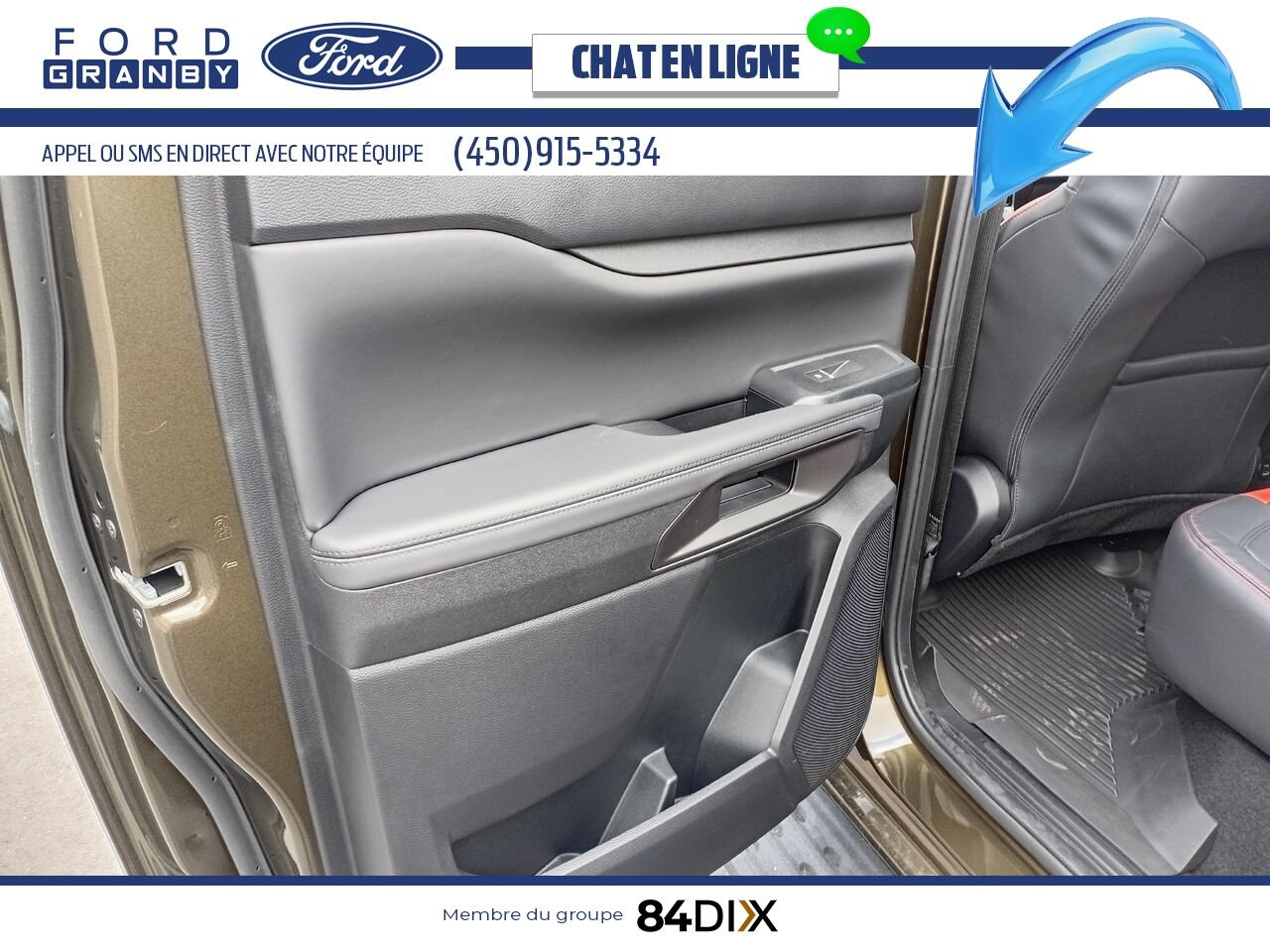 Ford RANGER 2024 Vert Granby - photo #27
