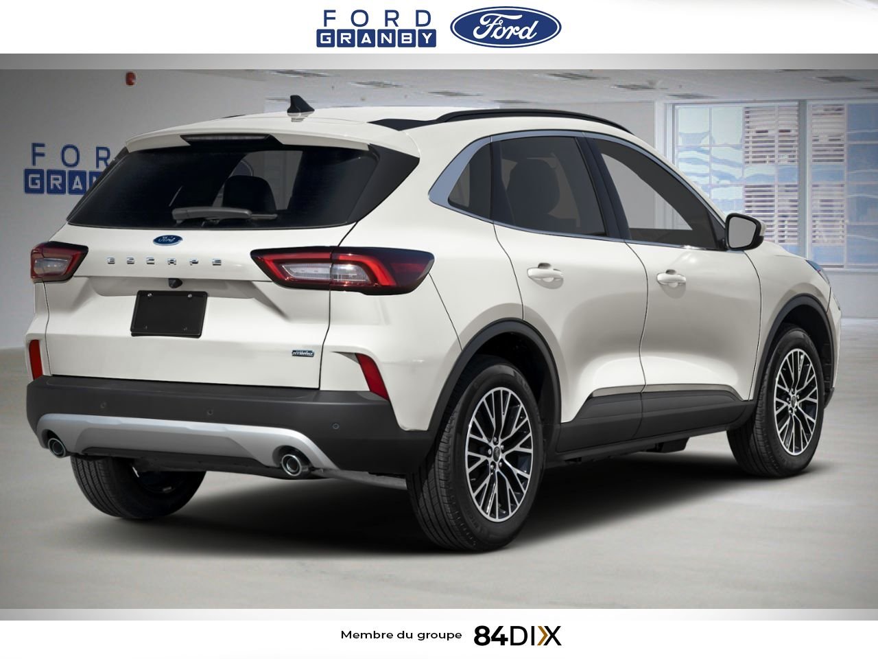 Ford Escape 2025 Blanc astral métallisé trois couches Granby - photo #2