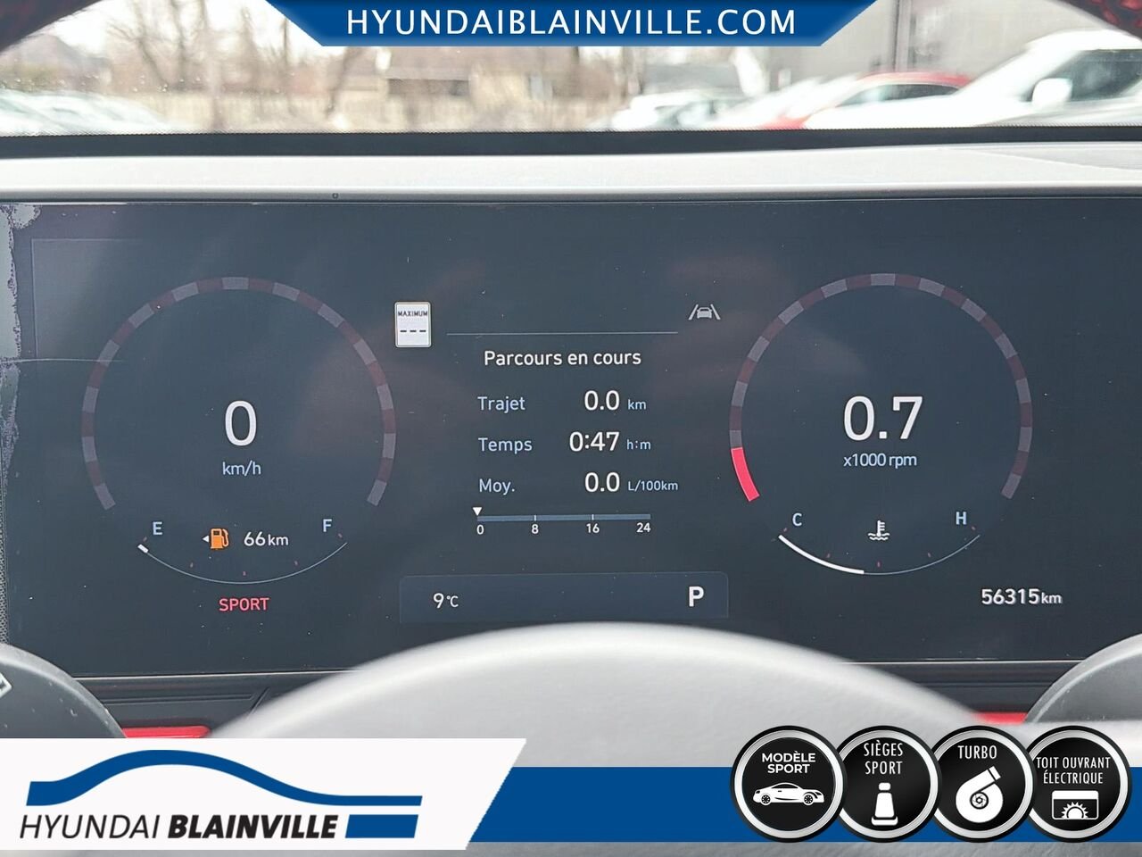 2024 Hyundai Kona Grey Blainville - photo #11