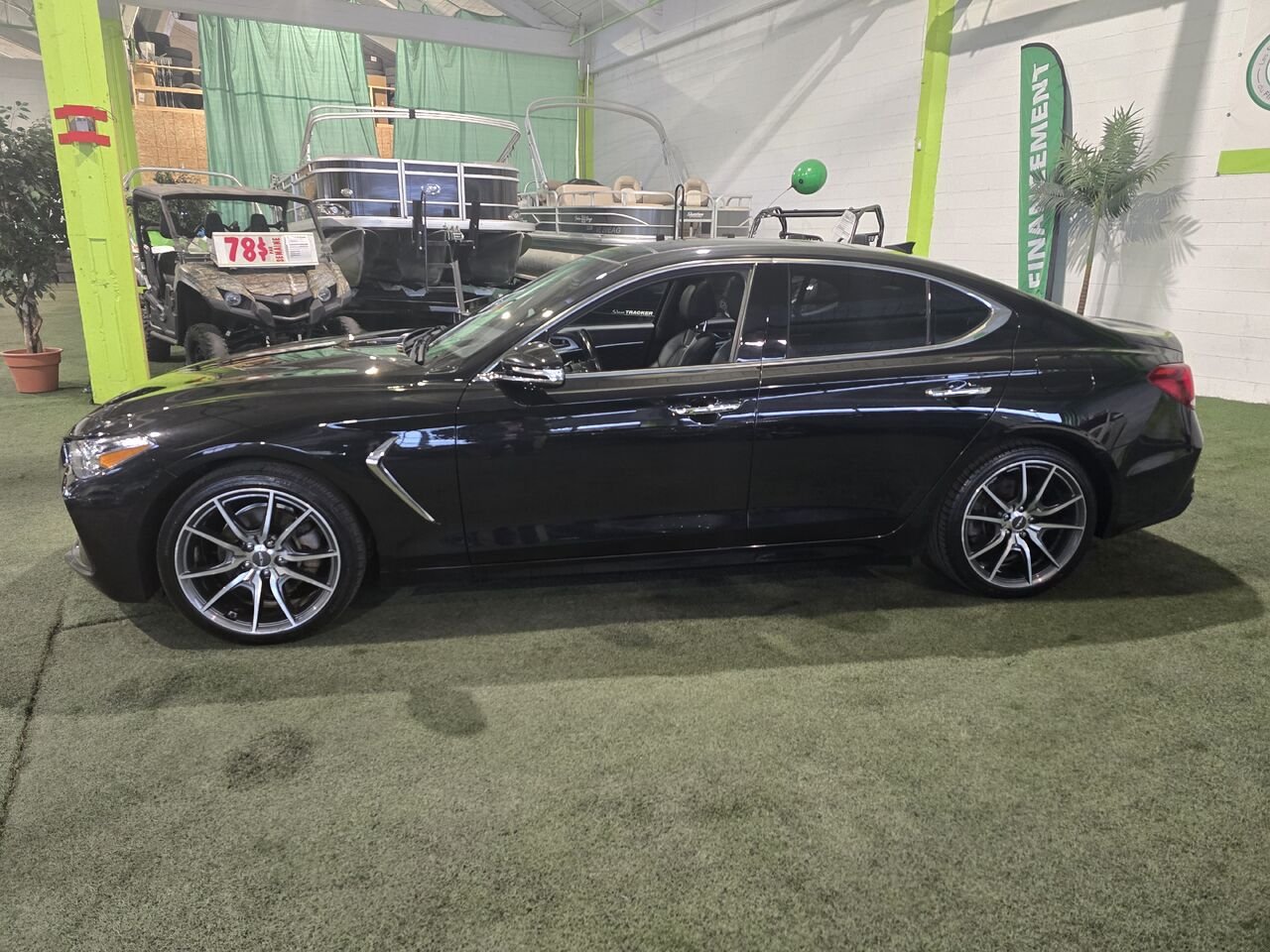 Genesis G70 2019 Noir Longueuil, - photo #2