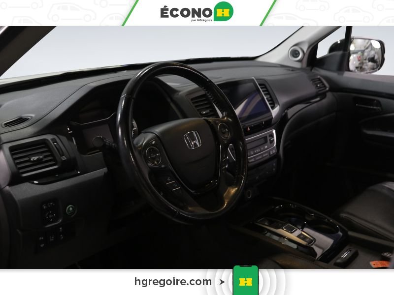 Honda Pilot 724884 | TOURING AUTO A/C TOIT CUIR GR ELECT CAM 2018 Blanc Laval - photo #7