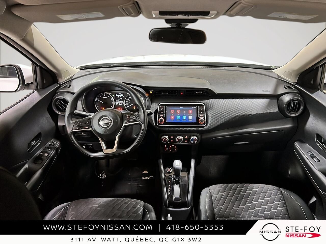 Nissan Kicks S TA 2022 Blanc Ste-Foy - photo #9