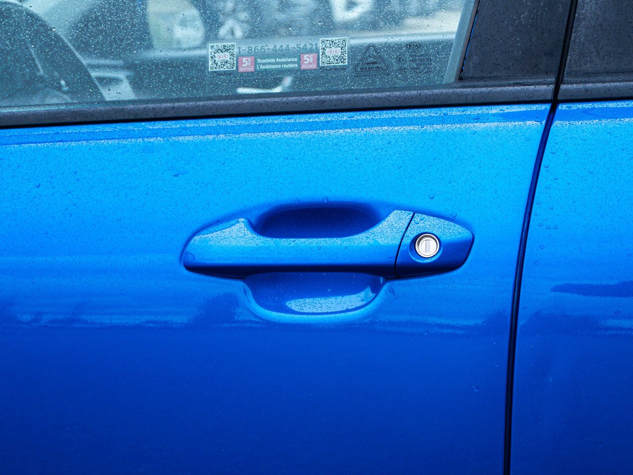 2021 Kia Rio 5-door LX+ IVT Blue Sherwood Park - photo #7