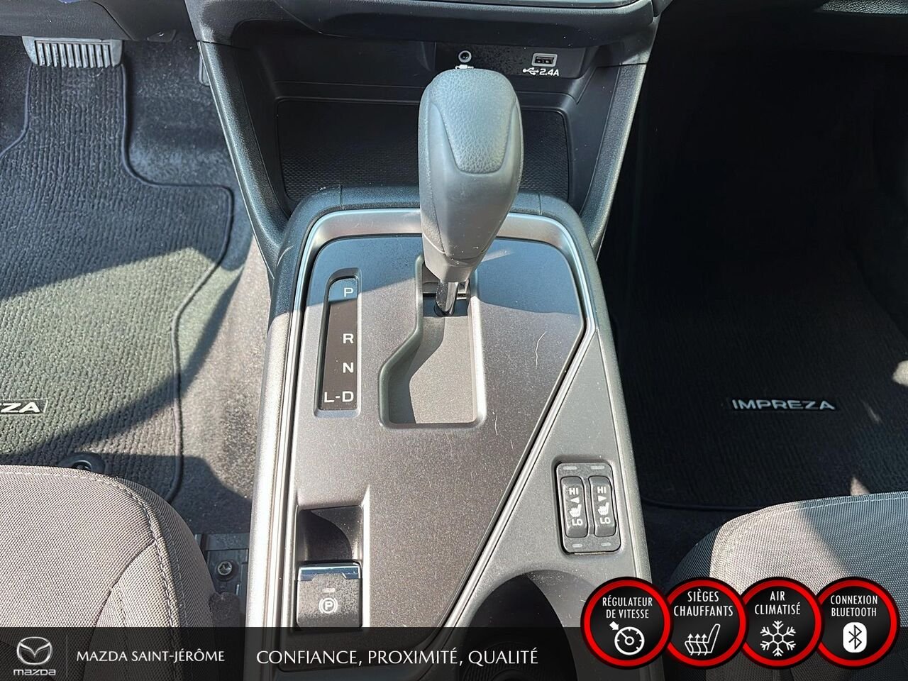 2024 Subaru Impreza HATCHBACK | AWD | A/C | CLEAN CARFAX | Blue Saint-Jérôme - photo #17