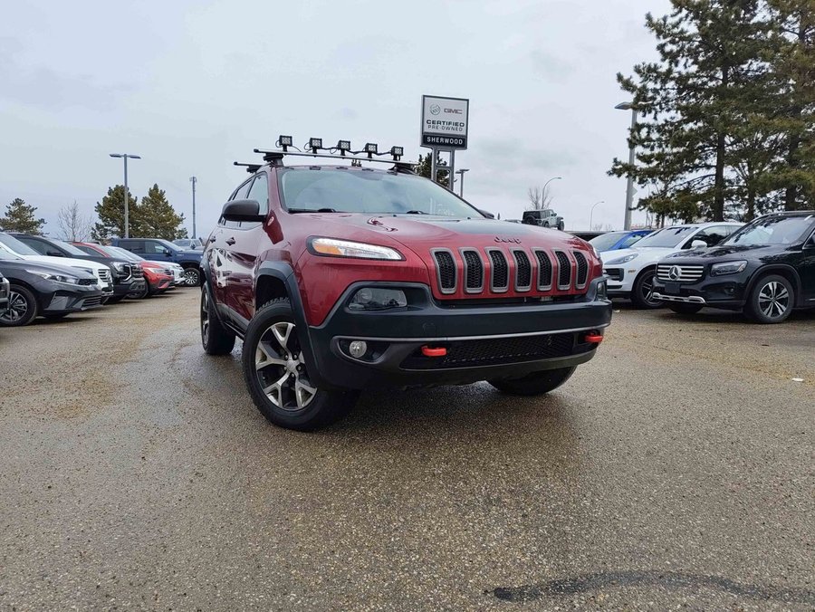 2017 Jeep Cherokee 2017 Red