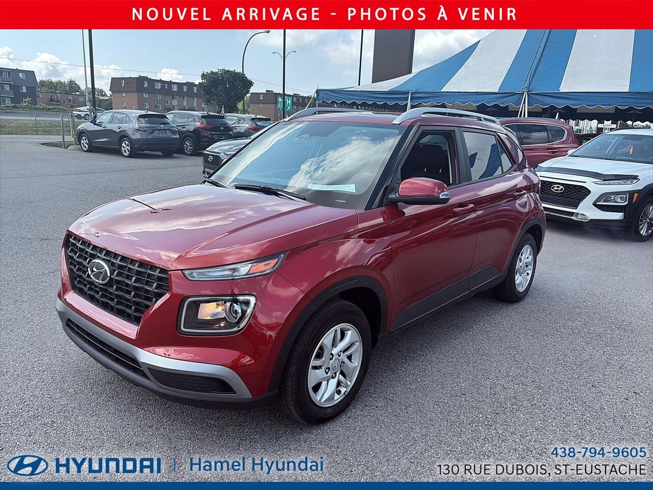 Hyundai Venue 2023 Rouge Saint-Eustache - photo #2