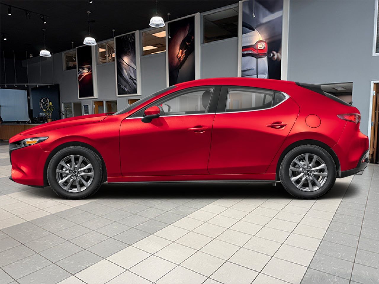 2026 MAZDA Mazda3 Sport Soul Red Crystal Metallic Notre-Dame-des-Prairies - photo #2