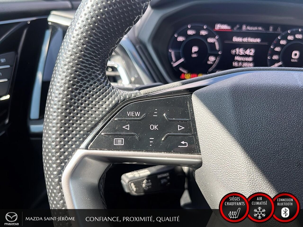 Audi Q4 e-tron 2024 Noir Saint-Jérôme - photo #14