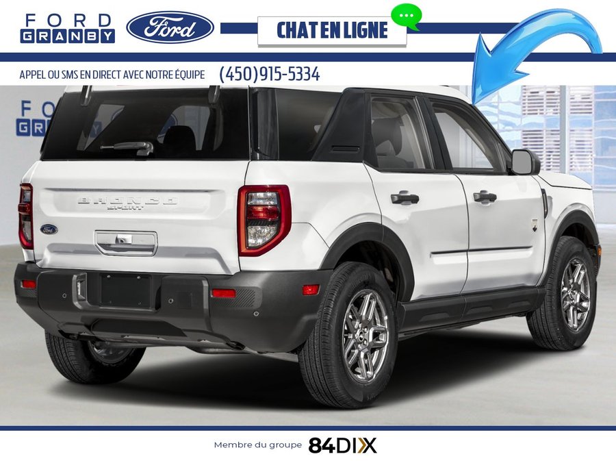 Ford Bronco Sport Big Bend 4x4 2026 Blanc Oxford