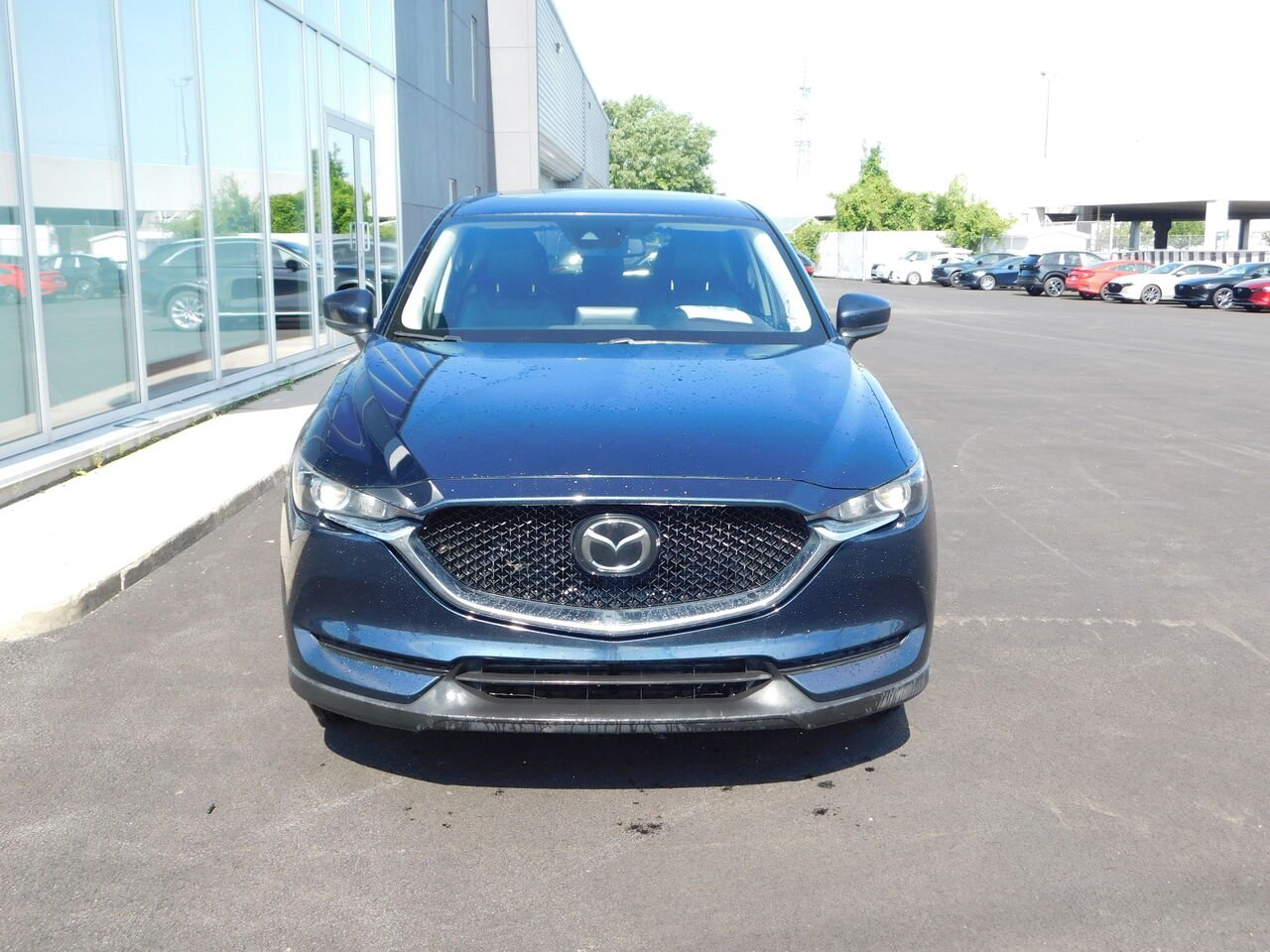 2021 Mazda CX-5 GS TI Blue Gatineau - photo #1
