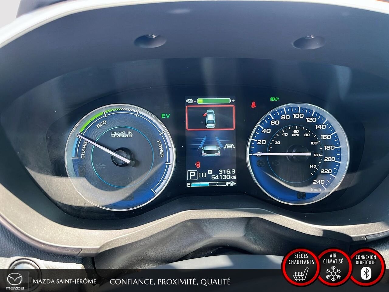 2023 Subaru Crosstrek hybride rechargeable Limited | TOIT OUVRANT | CUIR | AWD | Grey Saint-Jérôme - photo #16