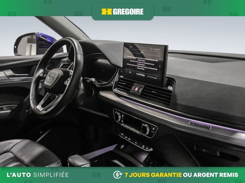 Audi Q5 820389 | Progressiv AWD AUTO A/C CUIR TOIT NAV MAGS CAM BLU 2023 Bleu Laval - photo #30