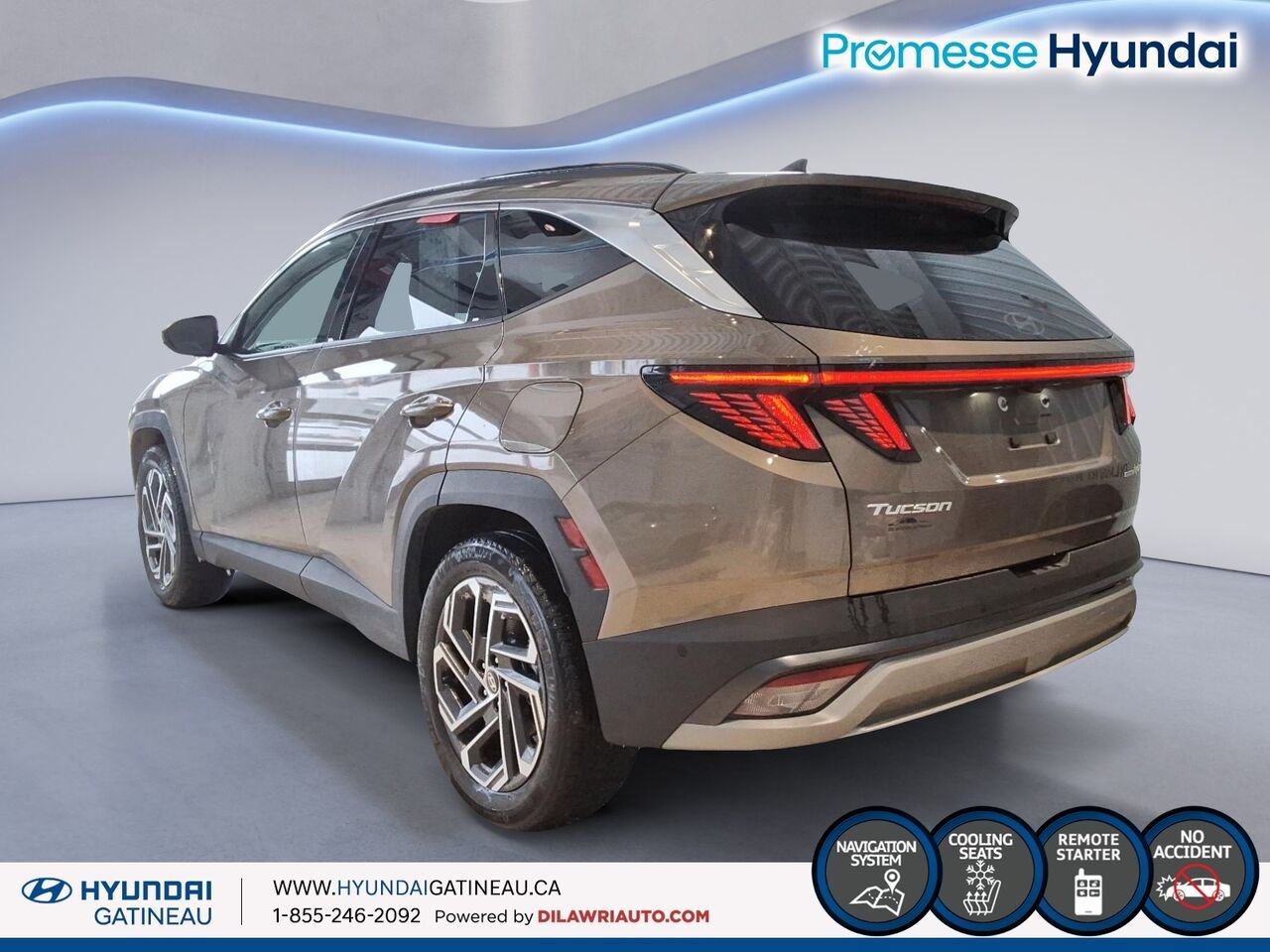 2025 Hyundai Tucson Hybrid Bronze Gatineau - photo #3