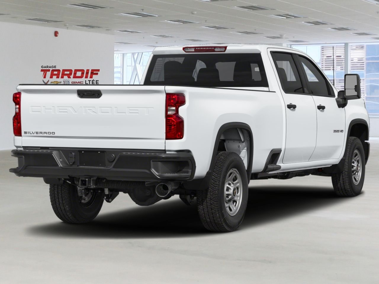 CHEVROLET Silverado 3500HD WT cabine multiplace 4RM 172 po 2026 Blanc sommet Amos - photo #2