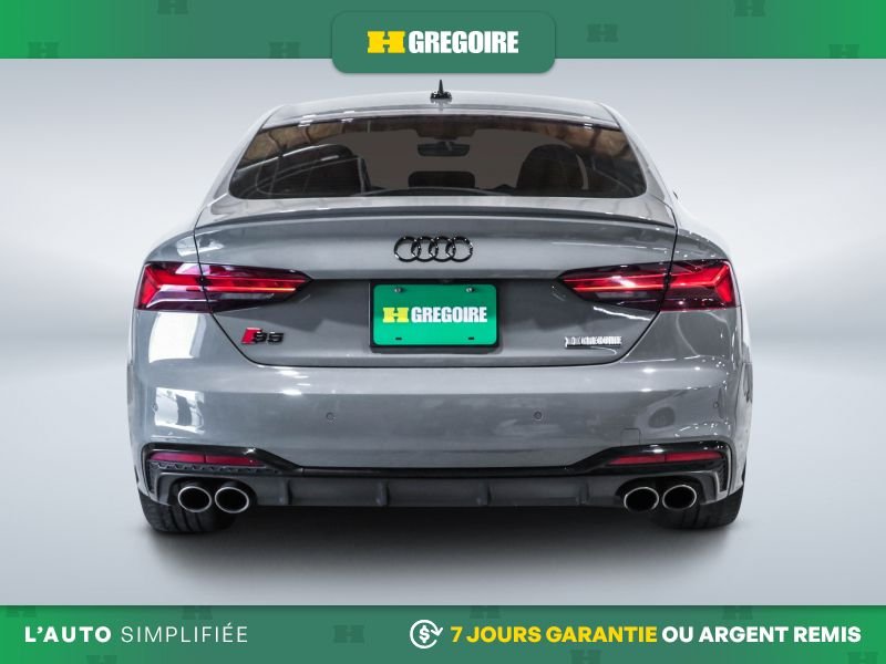 Audi S5 2022 Gris Saint-Eustache - photo #7