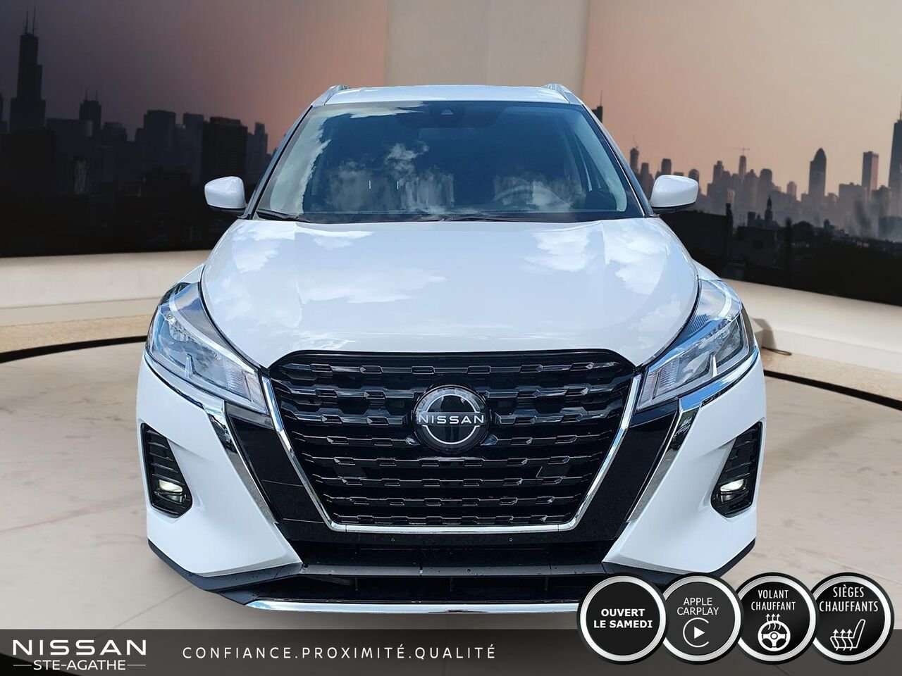 Nissan Kicks Play 2025 Blanc Saint-Jérôme - photo #1