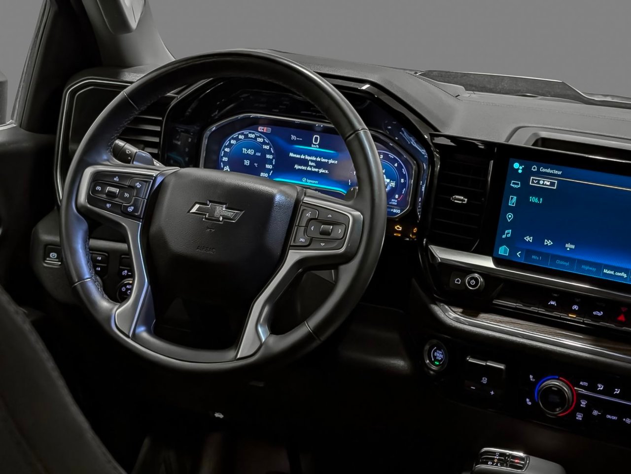 Chevrolet Silverado 1500 LT Trail Boss 2024 NOIR Granby - photo #11