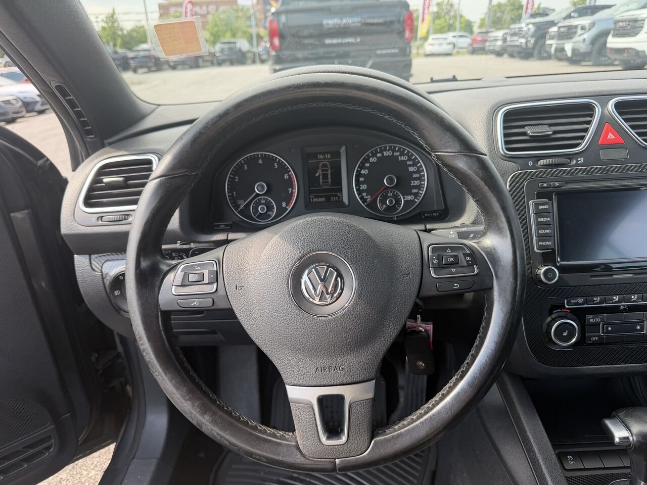 VOLKSWAGEN EOS DSG Highline décapotable 2 portes 2011 Gris Gatineau - photo #1