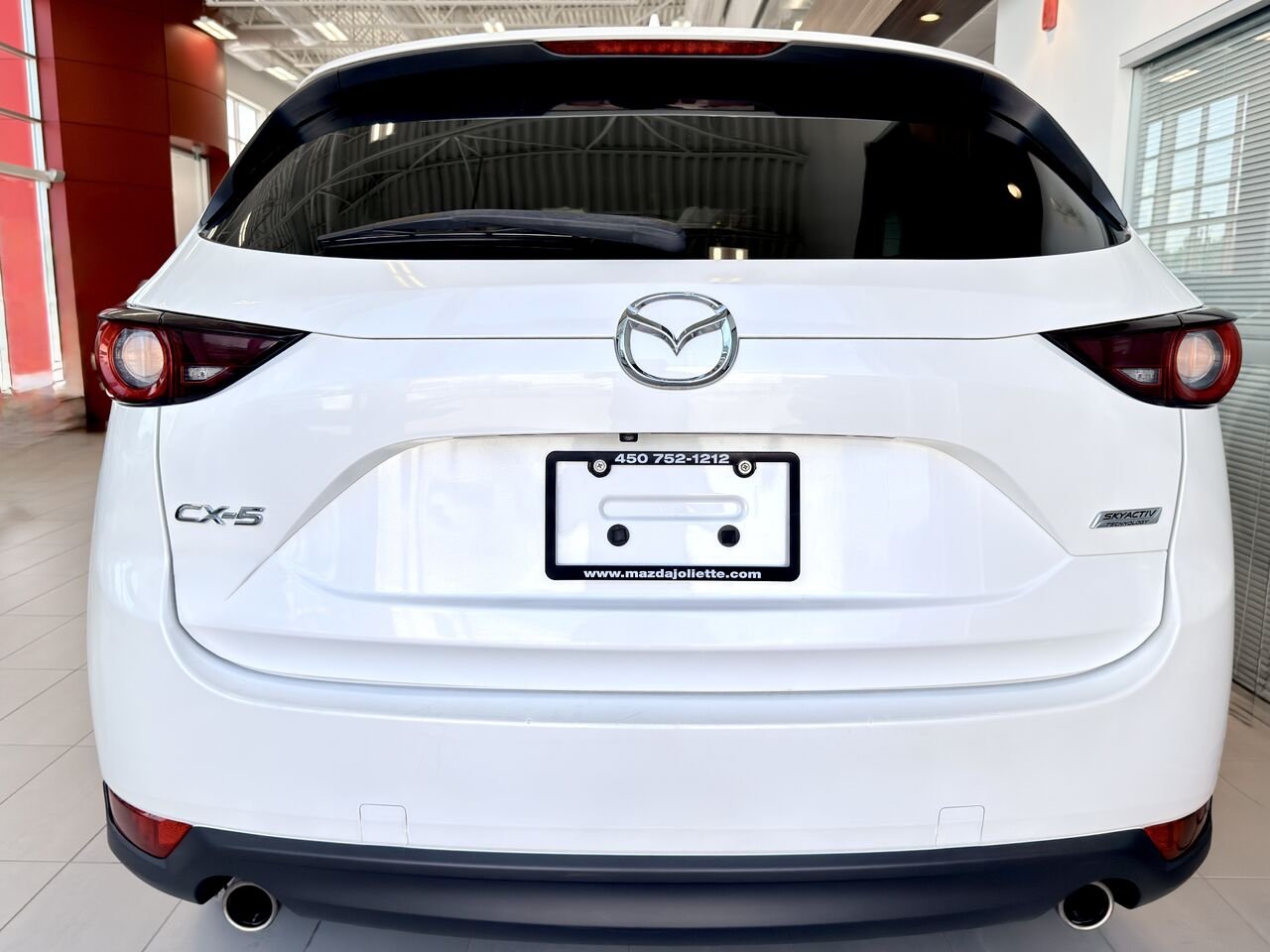 2017 Mazda CX-5 White Notre-Dame-des-Prairies - photo #9
