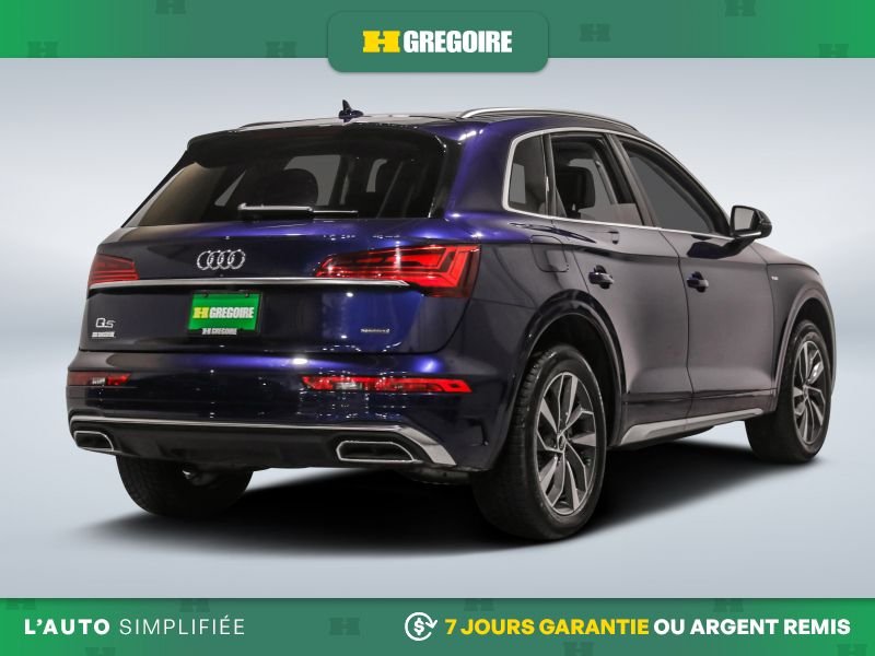 Audi Q5 820389 | Progressiv AWD AUTO A/C CUIR TOIT NAV MAGS CAM BLU 2023 Bleu Laval - photo #8