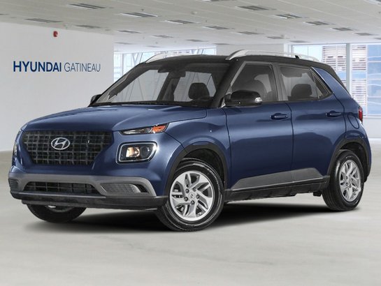Hyundai Venue 2026 2026 Denim avec toit blanc