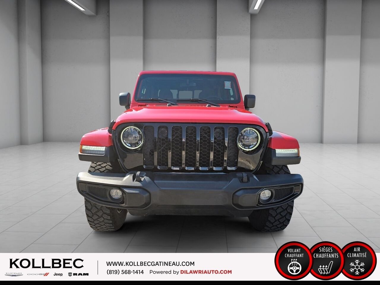 2023 JEEP GLADIATOR SPORT Willys 4x4 Red Ottawa & Gatineau - photo #11