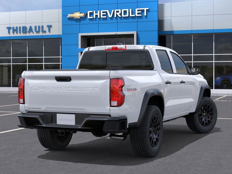 CHEVROLET COLORADO Trail Boss cabine multiplace 4RM 2025 Blanc Sherbrooke - photo #3