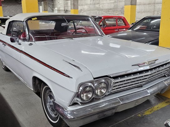 Chevrolet Impala 1962 1962 Blanc