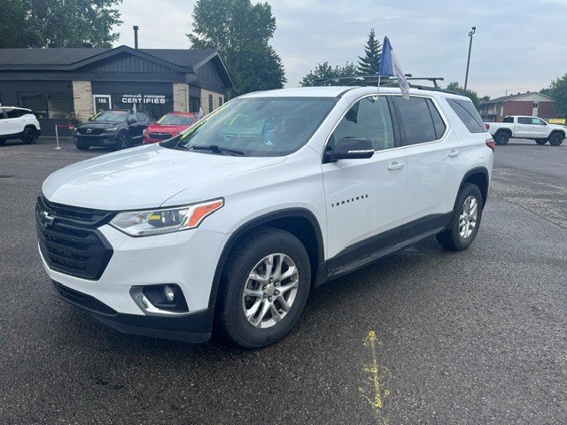 Chevrolet Traverse LT tissu 4 portes TI avec 1LT 2019 Blanc