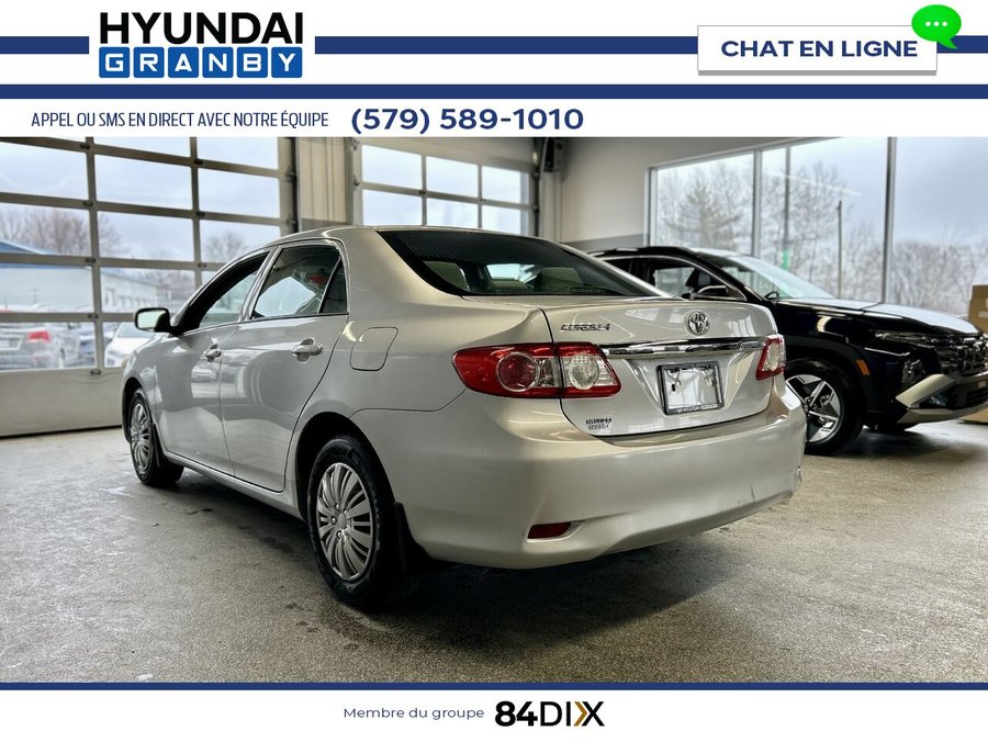 Toyota Corolla 2013 2013 Argent