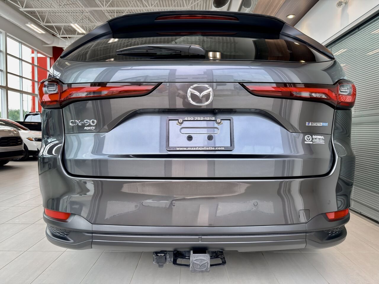 2024 Mazda CX-90 hybride rechargeable Grey Notre-Dame-des-Prairies - photo #8