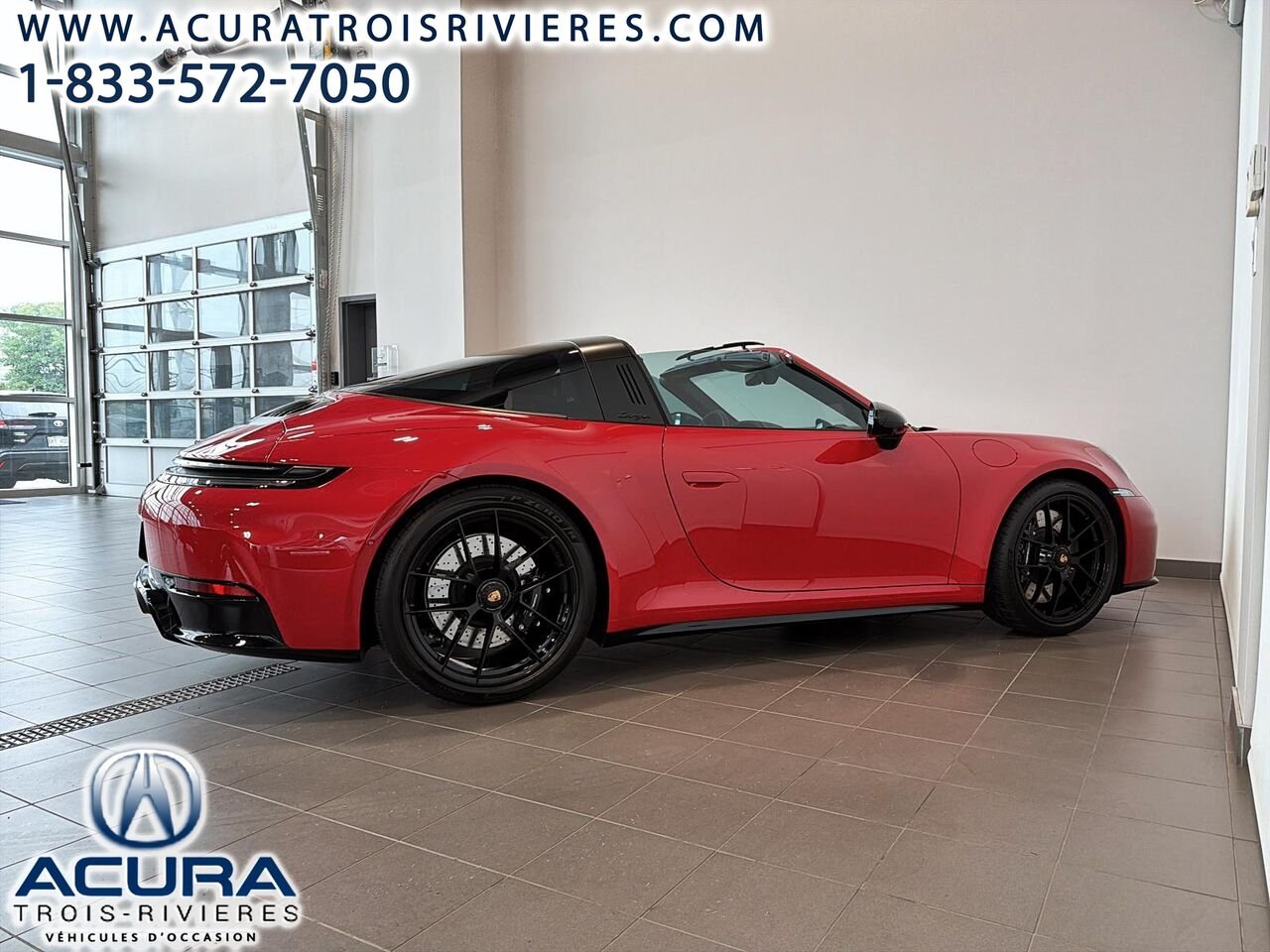 2026 Porsche 911 TARGA 4 GTS T-HYBRID Red Trois-Rivières - photo #18