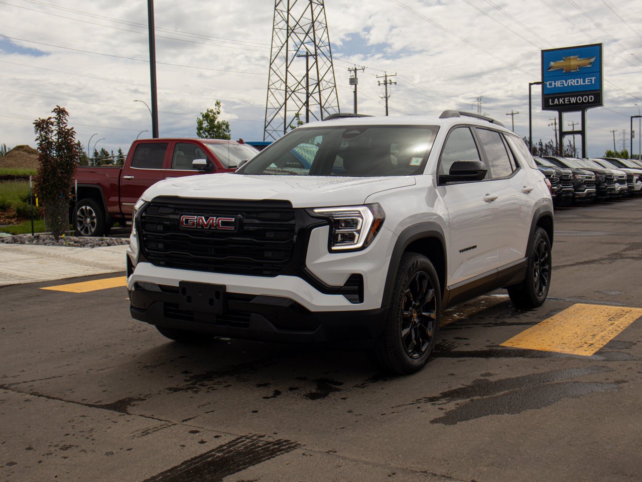 2026 GMC Terrain AWD 4dr Elevation White Sherwood Park - photo #3