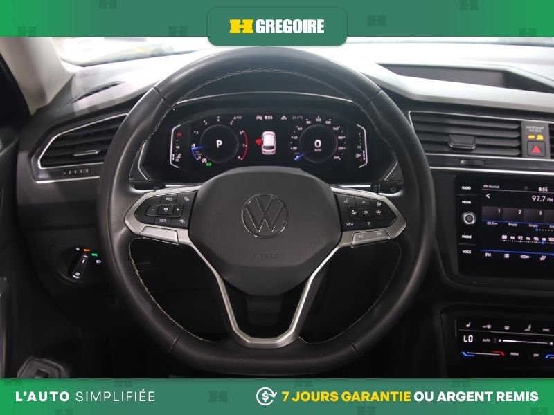 Volkswagen Tiguan 821714 | Comfortline AWD AUTO A/C MAGS CUIR CAM RECUL BLUET 2024 Noir Laval - photo #25