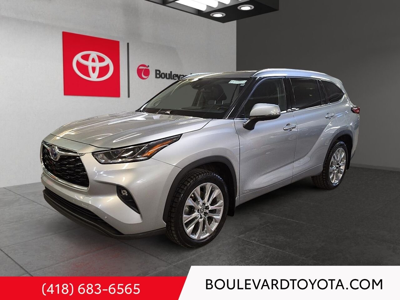 Toyota Highlander 531735A-121 | HYBRIDE LIMITED, AWD 2023 Argent Québec - photo #0
