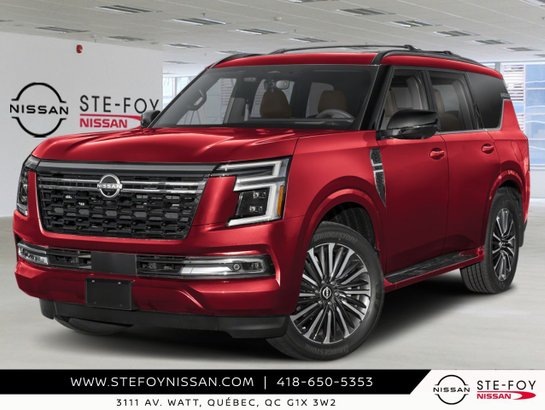 2026 NISSAN Armada 2026 Coulis Red Pearl