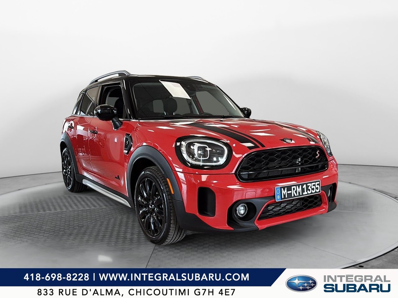 MINI Countryman NIV WMZ83BR04R3R87108 2024 Rouge Chicoutimi - photo #1