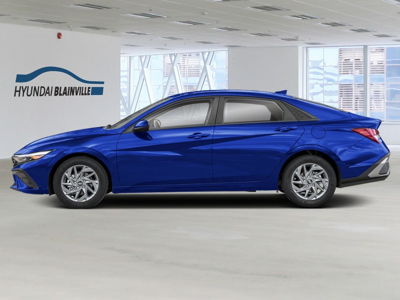 Hyundai Elantra 2025 Bleu intense Blainville - photo #2