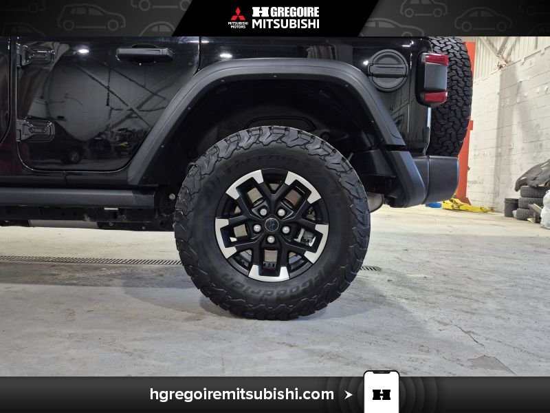 Jeep Wrangler MH4355 | Rubicon Hybride * 4x4* Mags * Camera * Carplay * 2024 Noir Laval - photo #11