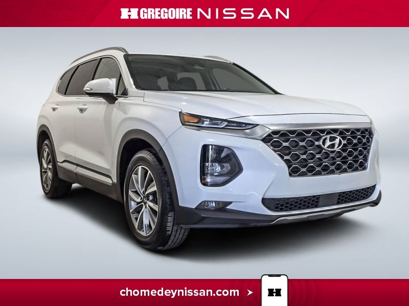 2020 Hyundai Santa Fe White Blainville - photo #0
