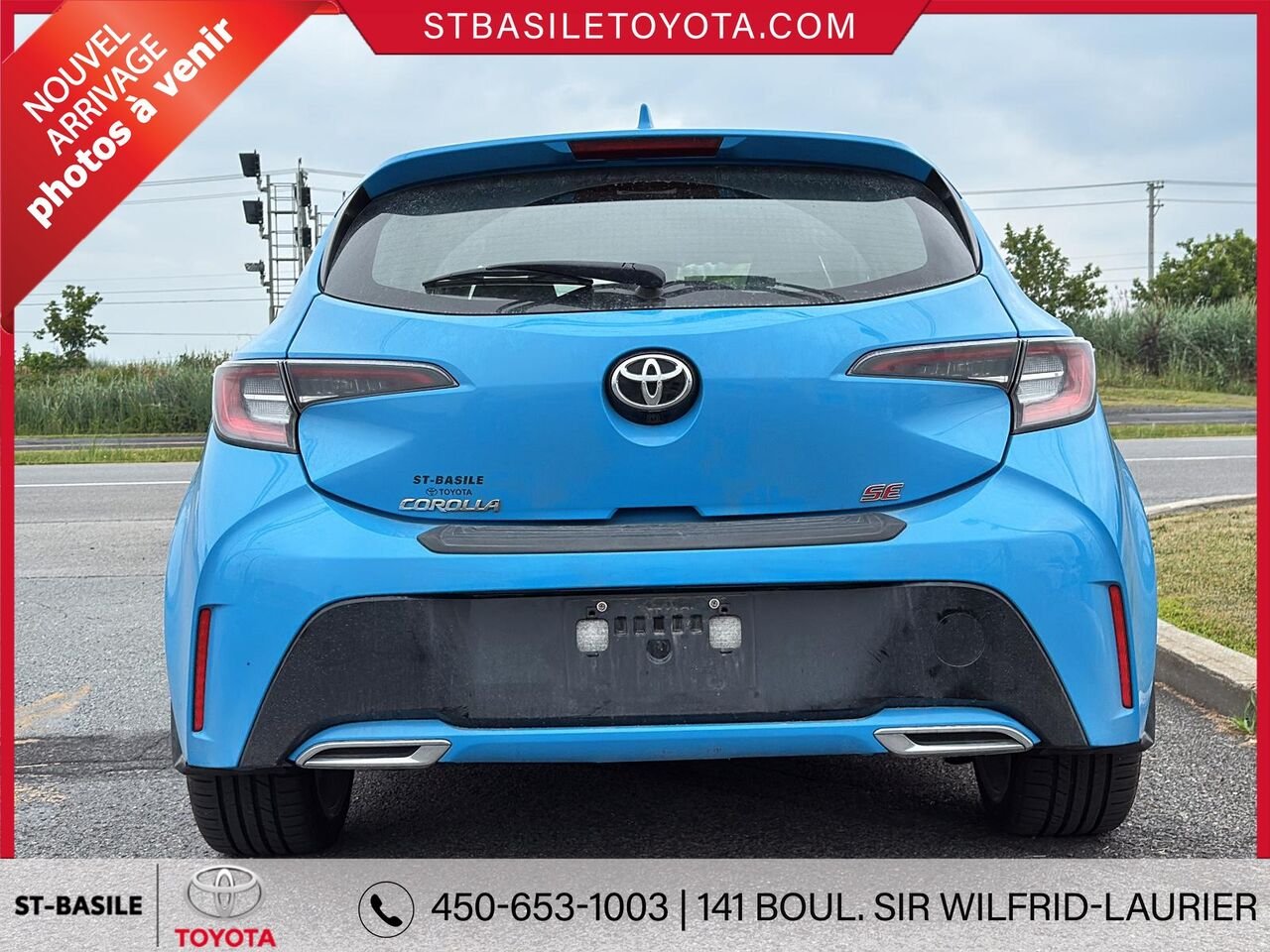 Toyota COROLLA 2019 Bleu Saint-Basile-le-Grand - photo #2