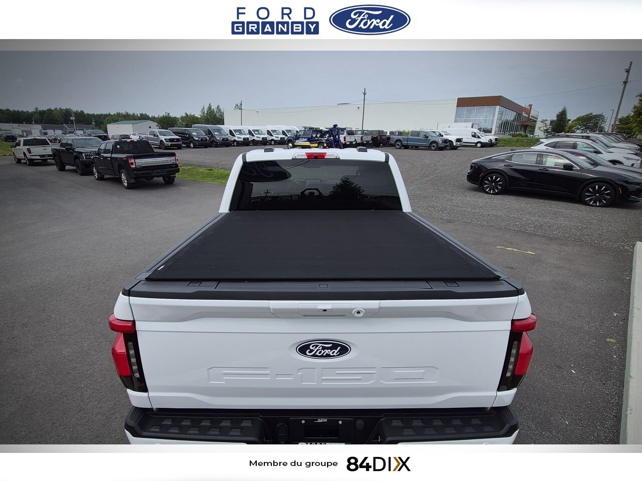 2024 Ford F-150 Lightning White Granby - photo #7