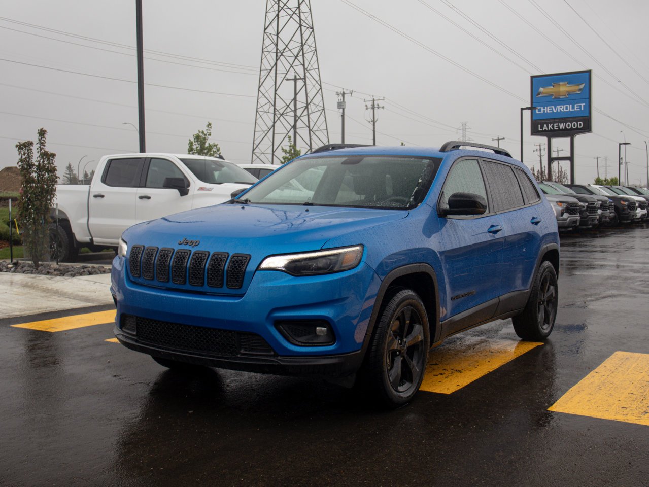 2022 Jeep Cherokee Altitude 4x4 Blue Sherwood Park - photo #3